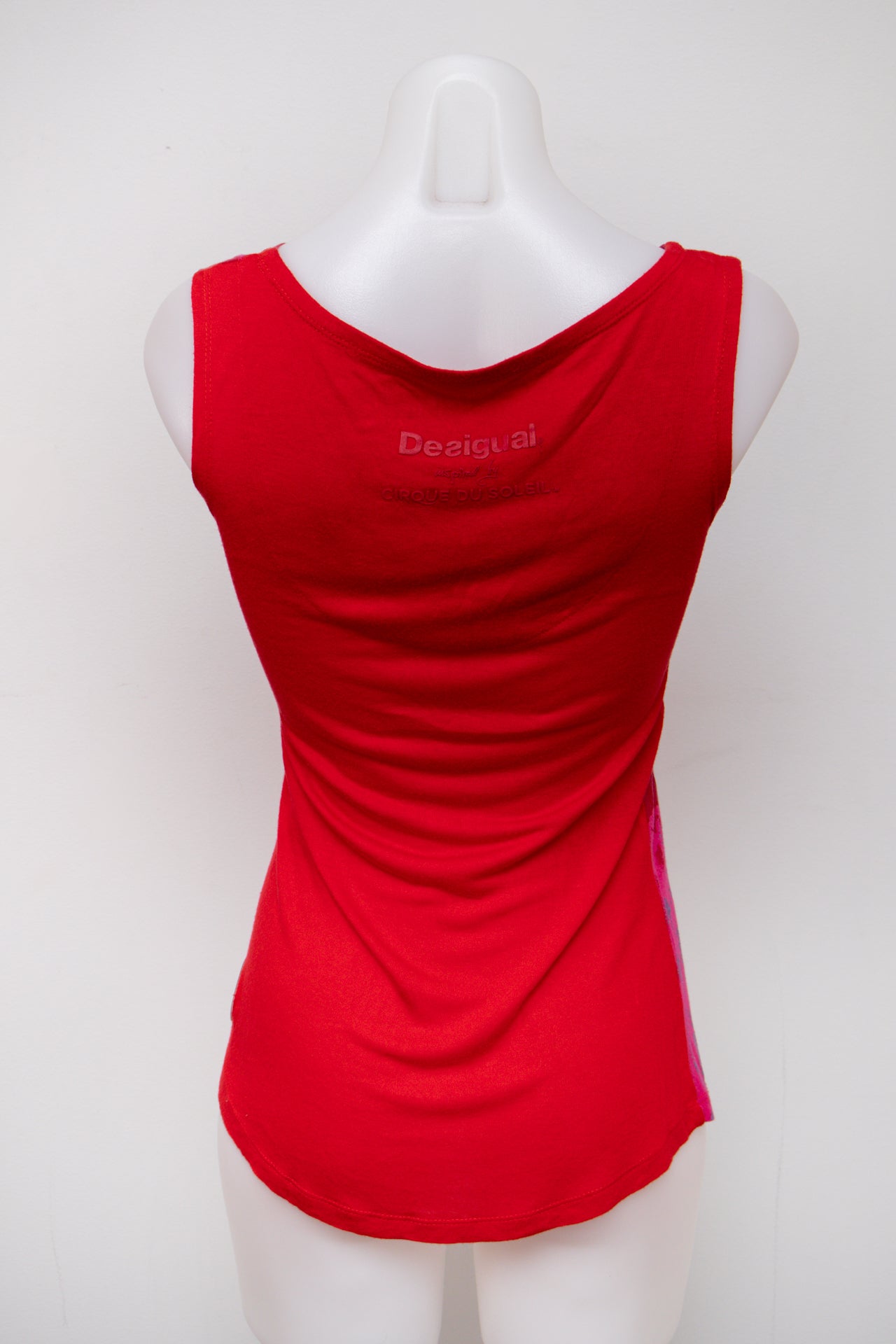 #39 Desigual Tank Top Red | c. 195 | Size 8