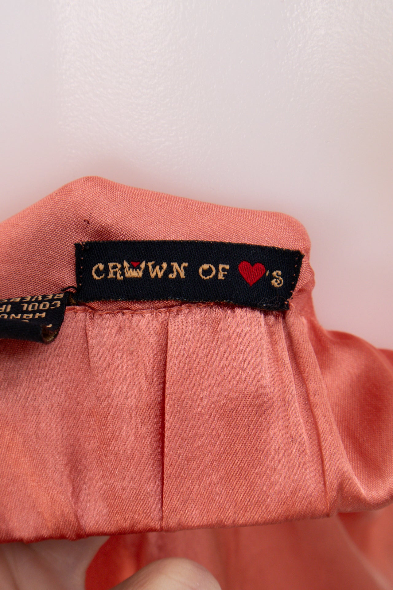 #002 Crown Of Love's Mini Skirt Orange | c. 199 | Size 8/10
