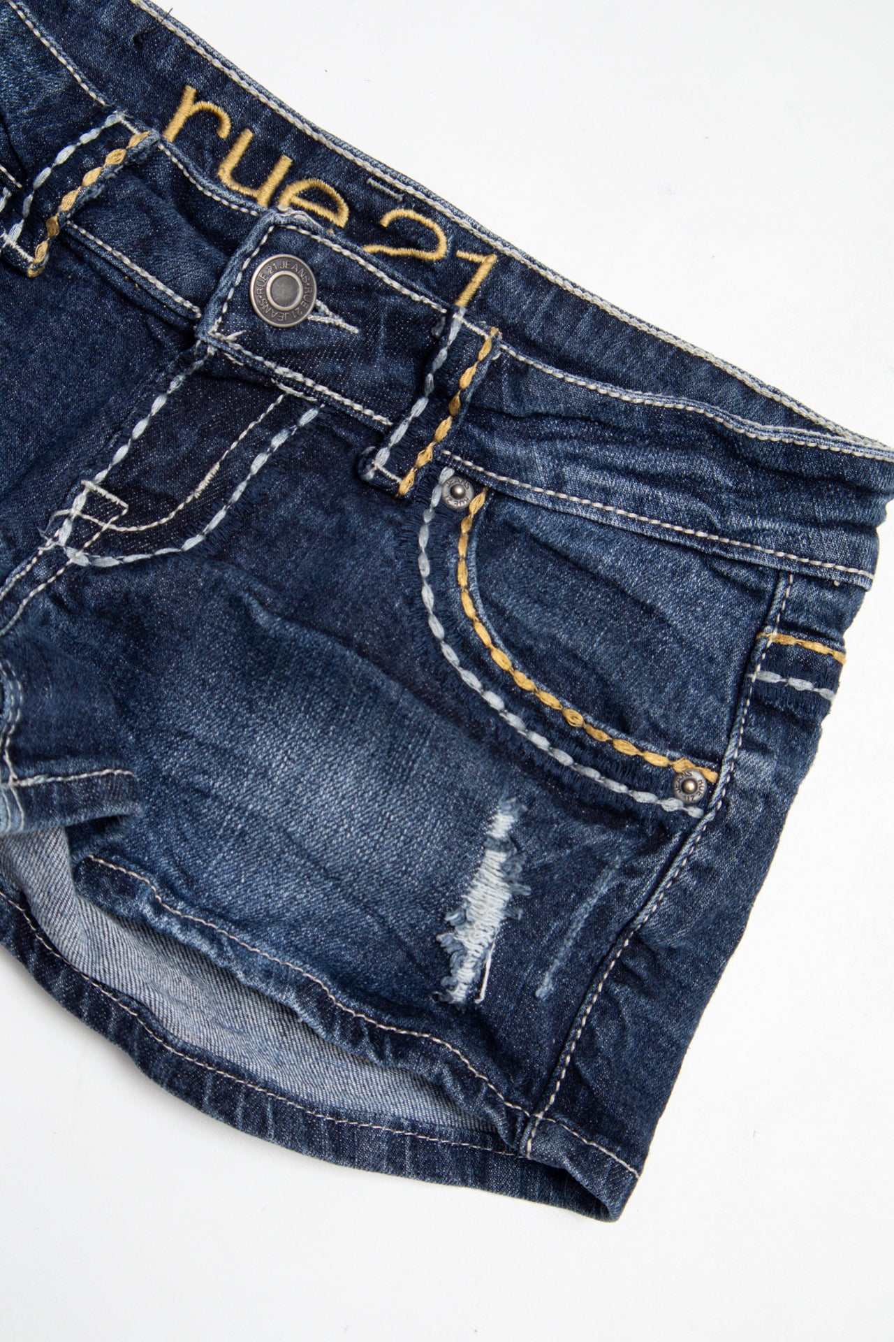 #115 Rue21 Booty Short Blue | c. 210 | Size 6