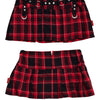#068 Tripp Mini Skirt Red | c. 204 | Size 12/14