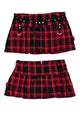 #068 Tripp Mini Skirt Red | c. 204 | Size 12/14