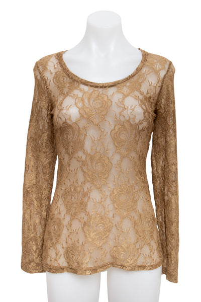#40 Bke T-shirt Gold | c. 193 | Size 10