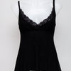 #25 French Blue Cami Top Black | c. 197 | Size 8