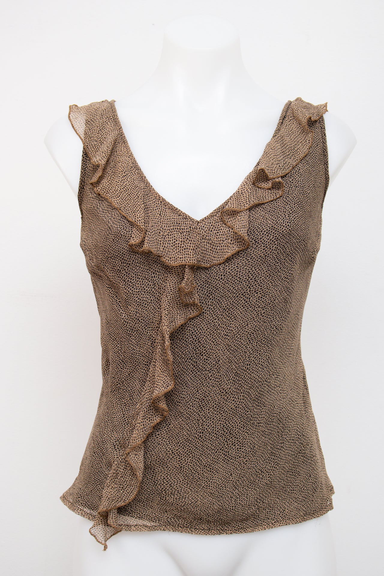 #057 Allison Taylor Cami Top Brown | c. 202 | Size 12
