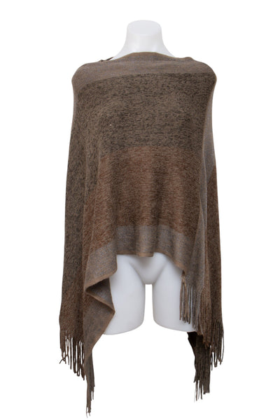 #127 Chic Poncho Brown | c. 208 | Size