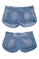 #096 5ive Shorts Blue | c. 201 | Size 12/14