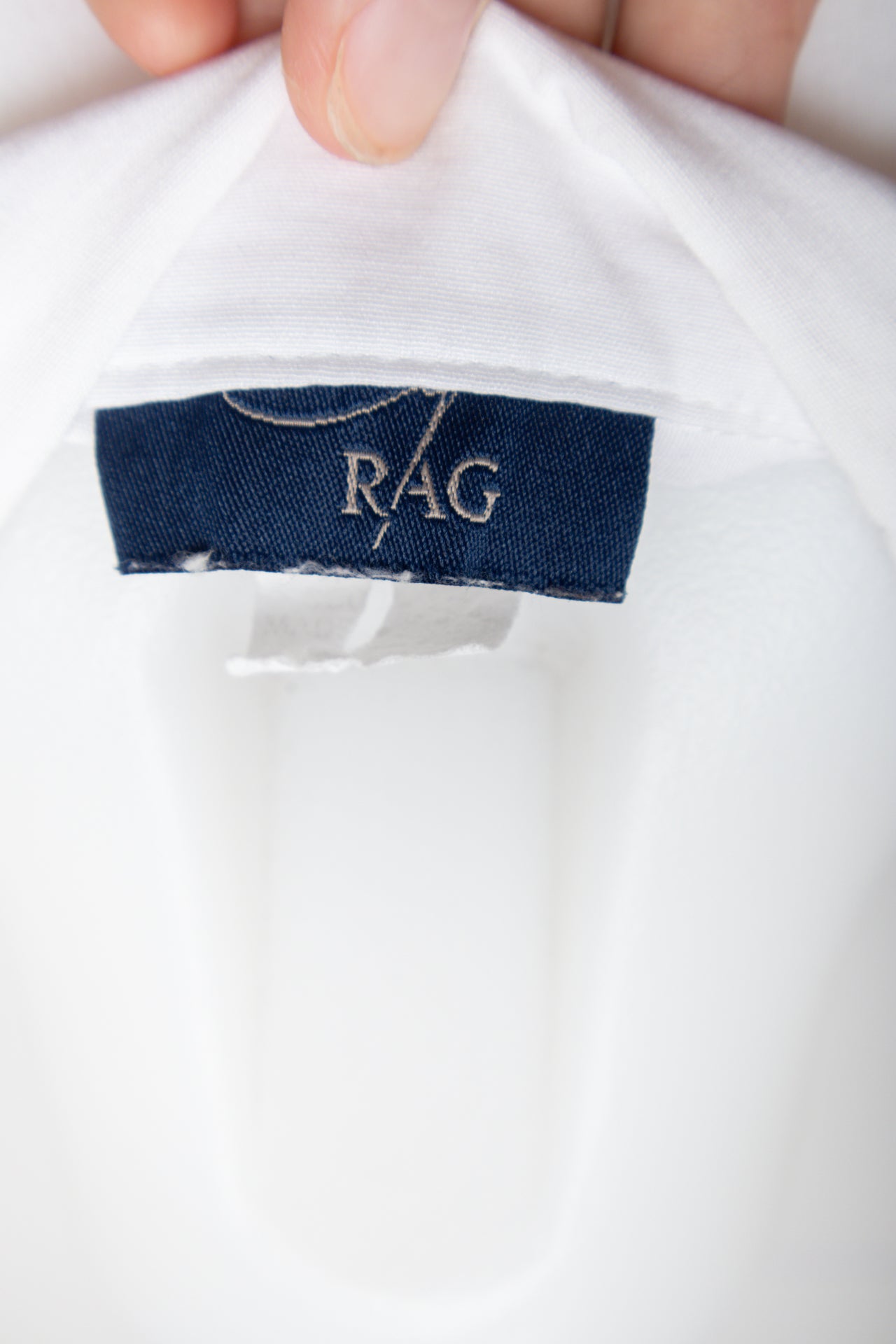 #84 Rag Tank Top White | c. 178 | Size 6