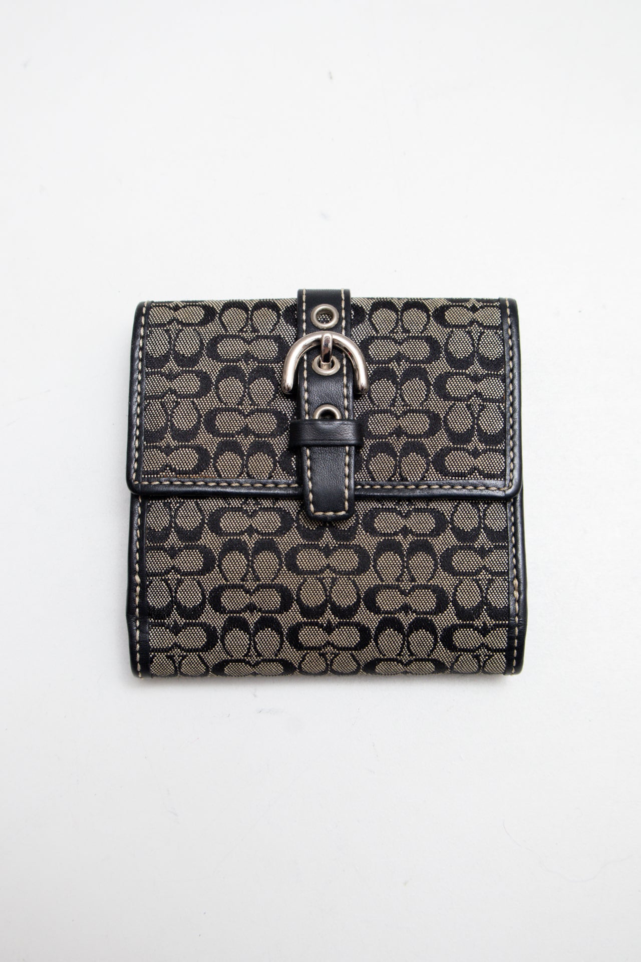 #202 Coach Wallet Black | c. 205 | Size
