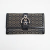 #200 Coach Wallet Black | c. 205 | Size