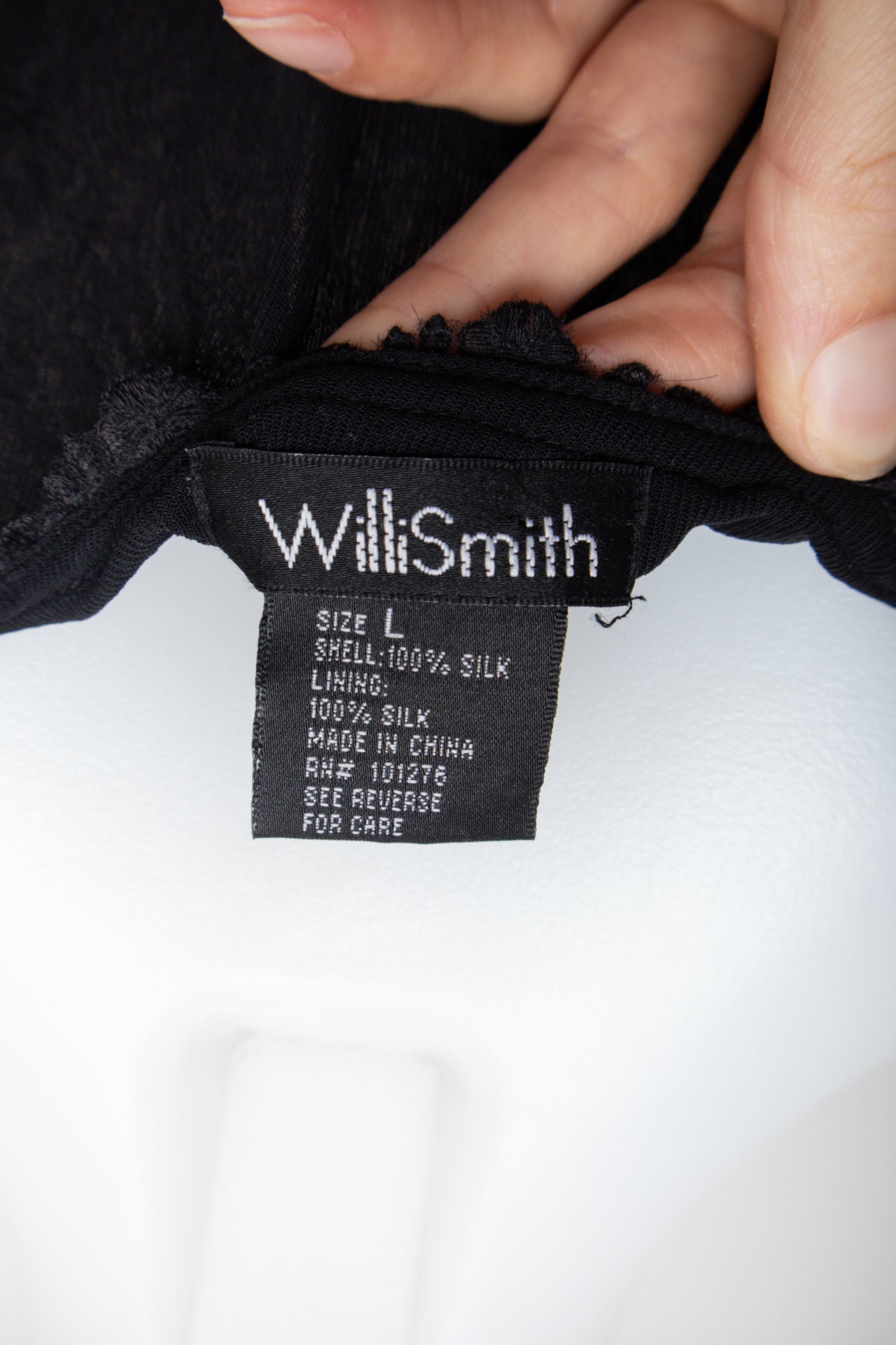 #73 Willsmith T-shirt Black | c. 178 | Size 12