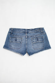 #068 American Eagle Outfitters Booty Short Blue | c. 213 | Size 6