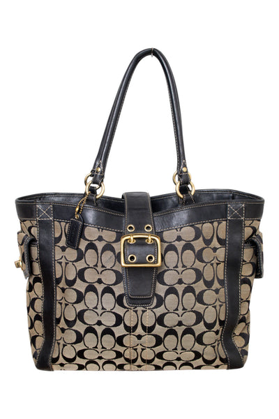 #191 Coach Shoulder Bag Black | c. 207 | Size