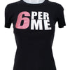 #097 United Colors Of Benetton T-shirt Black | c. 199 | Size 8