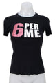 #097 United Colors Of Benetton T-shirt Black | c. 199 | Size 8