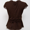 # W Cami Top Brown | c. 206 | Size 8