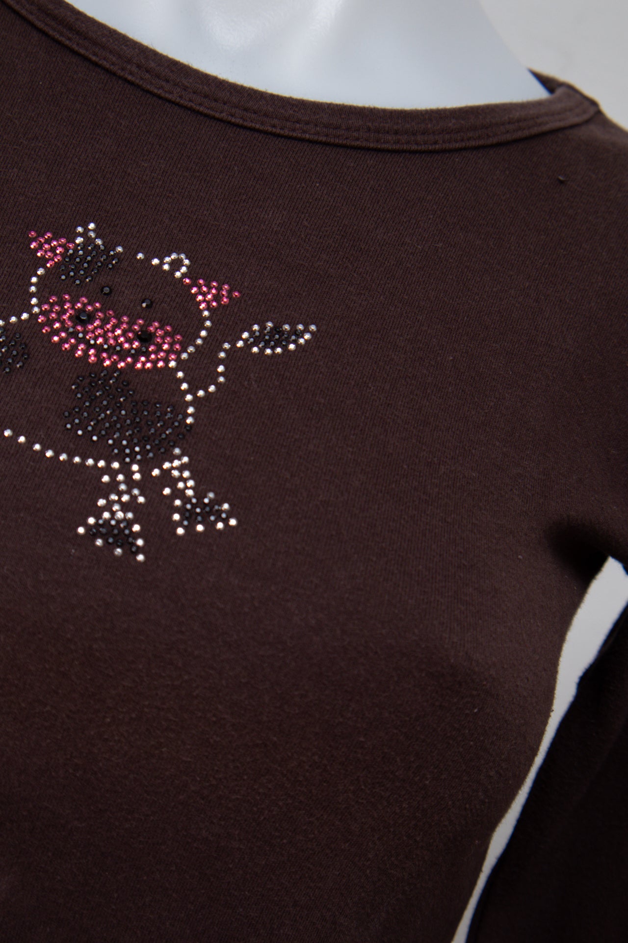 #094 Cache Cache T-shirt Brown | c. 199 | Size 6/8