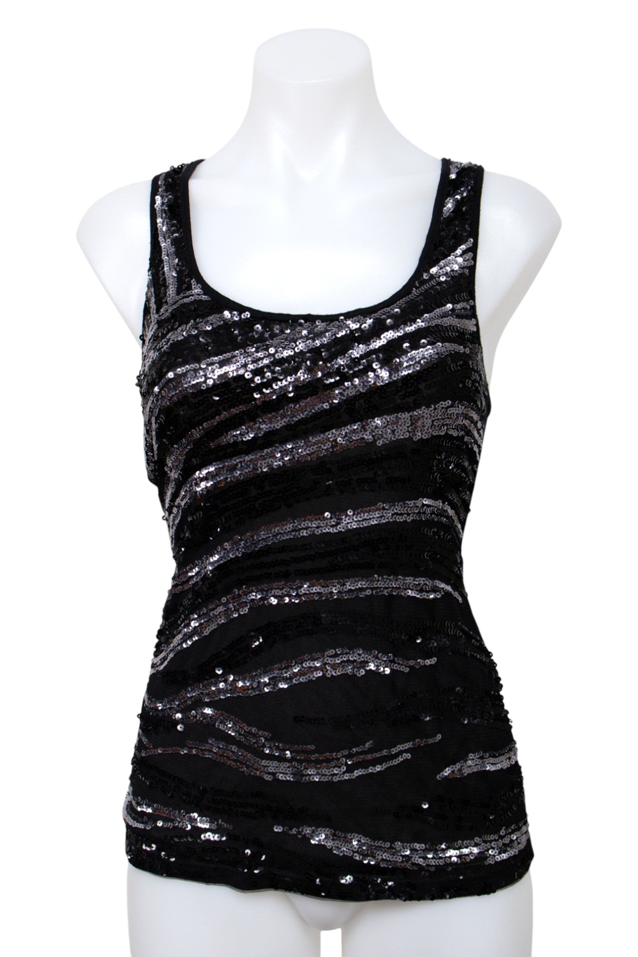 #012 Charlotte Russe Tank Top Black | c. 204 | Size 8