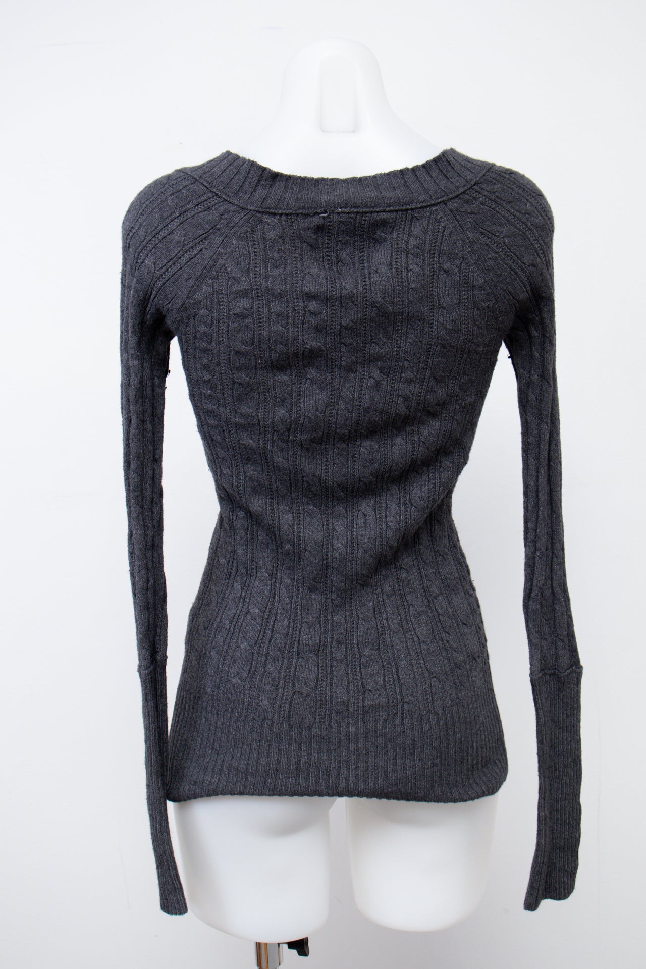 #093 American Eagle Outfitters T-shirt Gray | c. 207 | Size 8