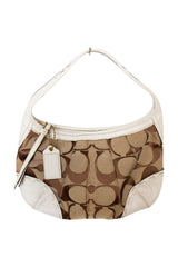 #199 Coach Bag Brown/White | c. 210