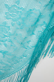#172 Scarf Blue | c. 210 | Size