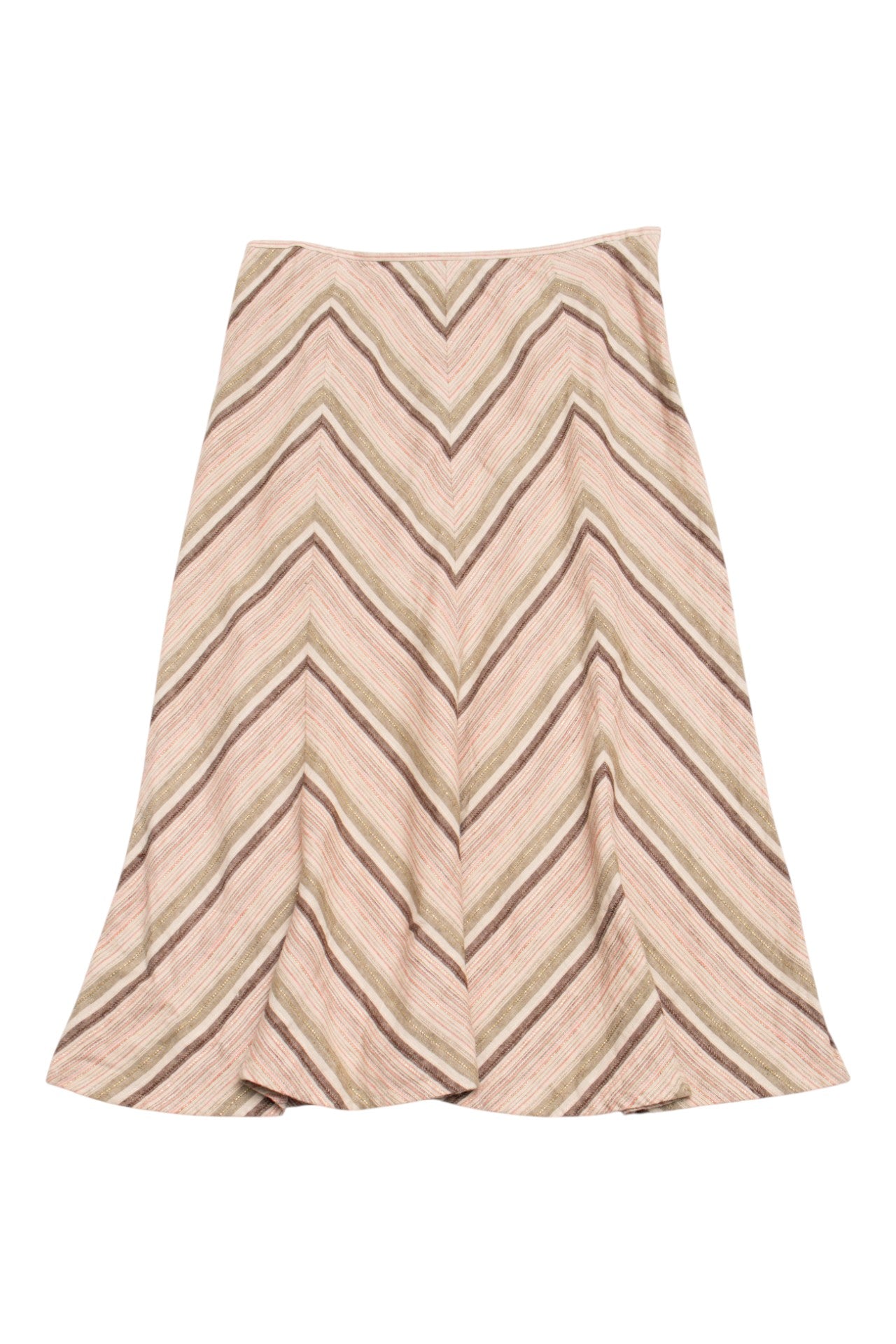 #156 Jm Collection Skirt Beige | c. 202 | Size 12