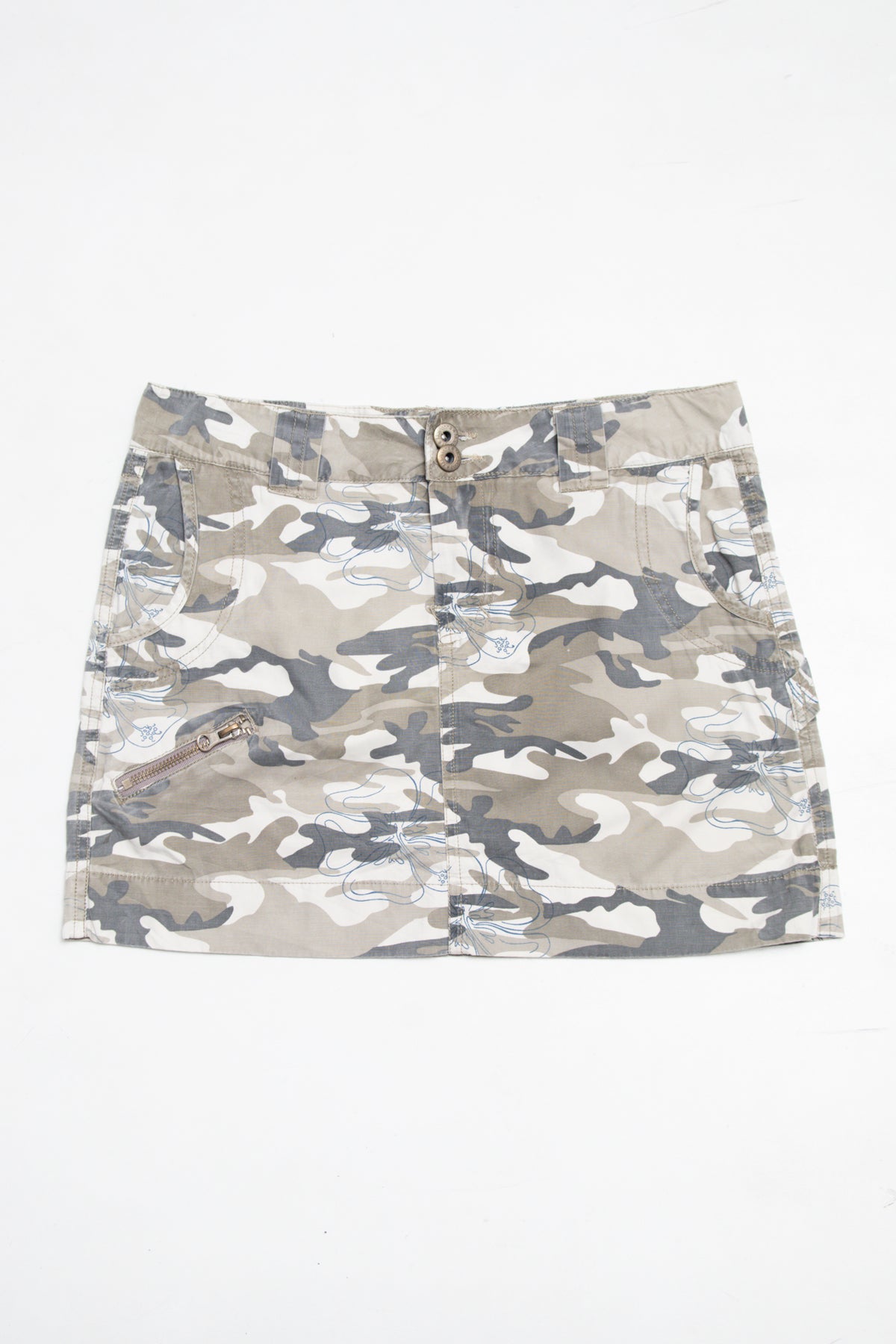 #158 Madonna Mini Skirt Beige | c. 209 | Size 6