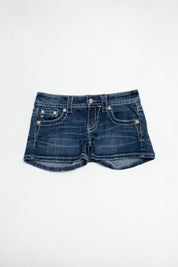 #088 Miss Me Booty Short Blue | c. 213 | Size 6