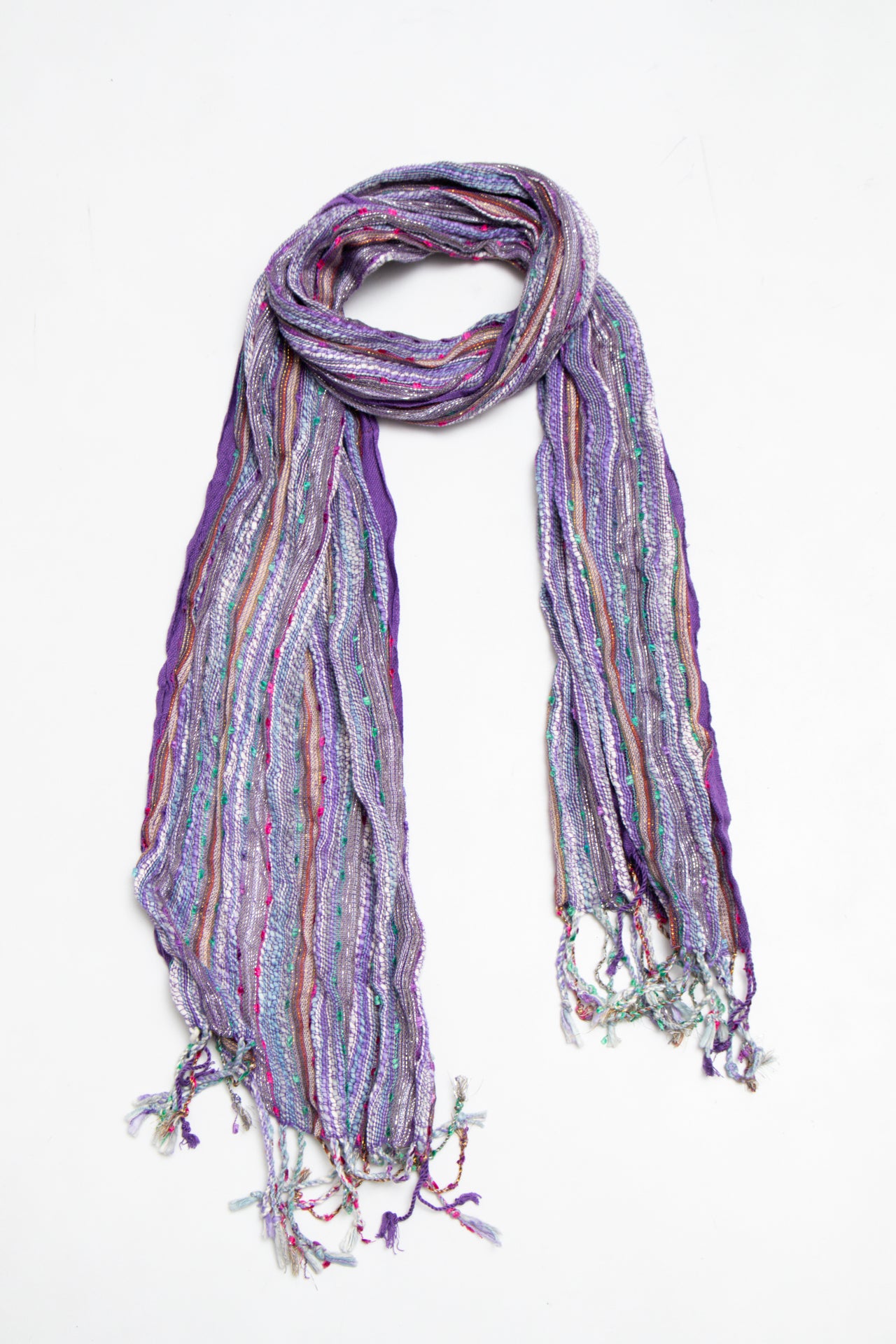 #194 Scarf Purple | c. 204 | Size