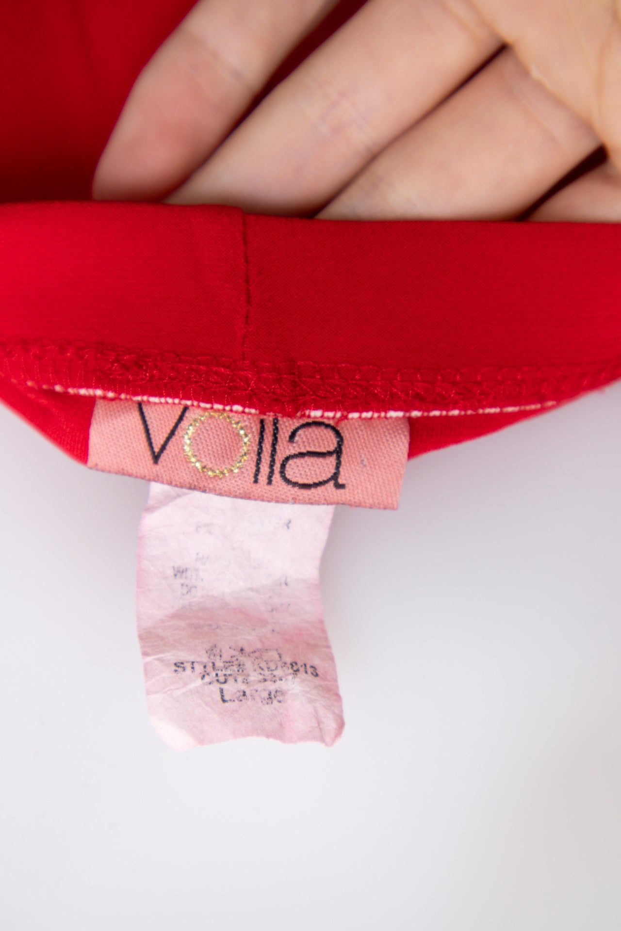 #98 Volia Dress Red | c. 193 | Size 12