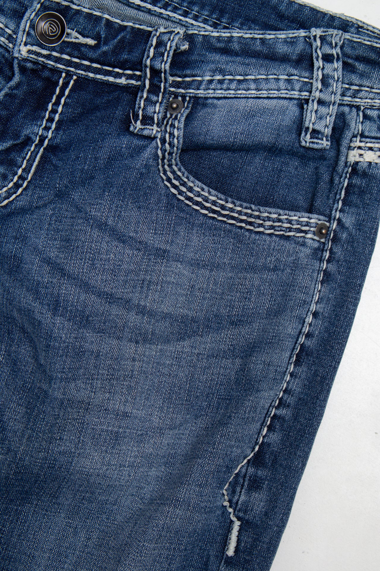 #064 Rock & Roll Denim Jeans Blue | c. 206 | Size 8