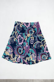 #099 S Shop Long Skirt Navy | c. 213 | Size 6