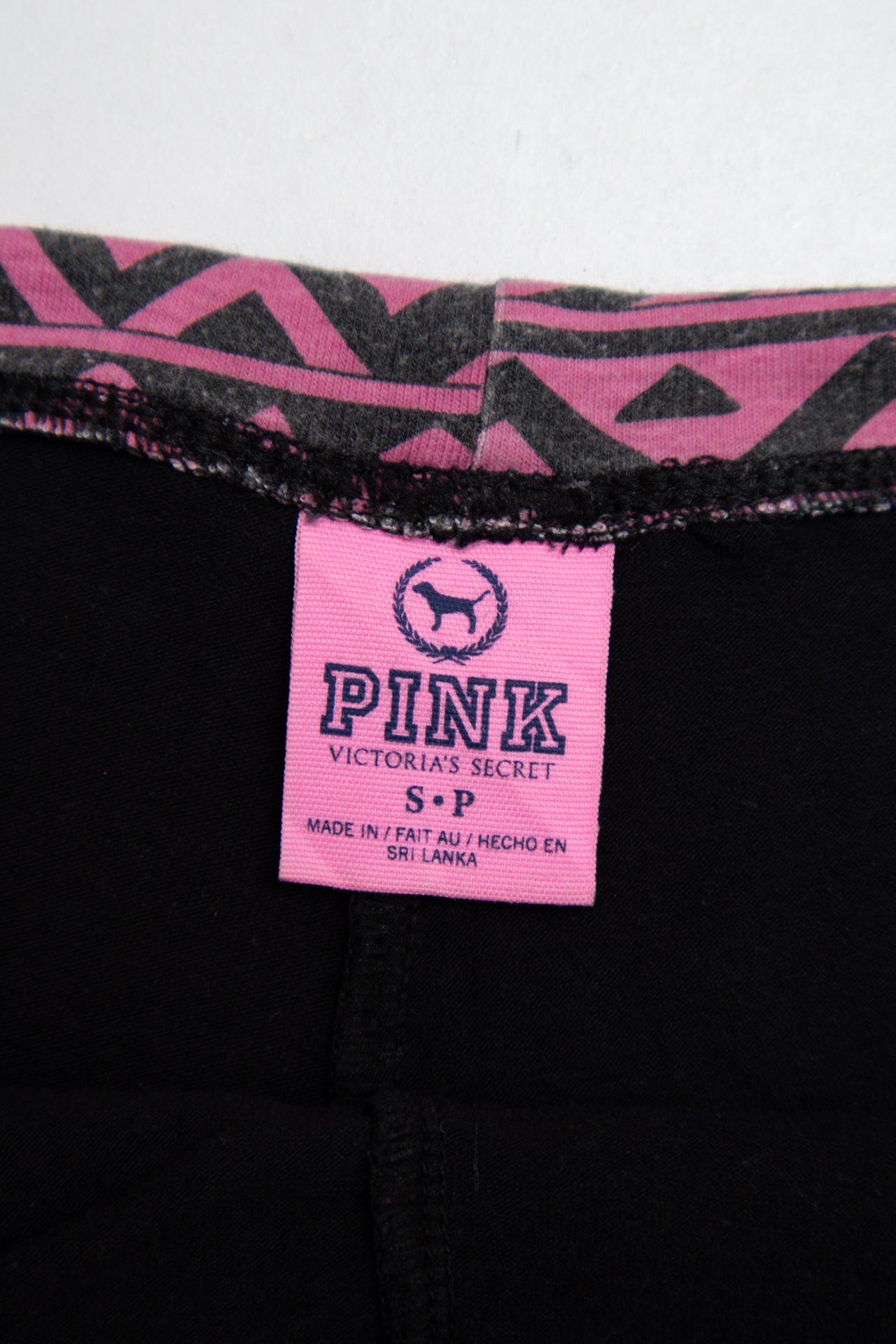 #103 Pink Victoria's Secret Shorts Black | c. 202 | Size 10