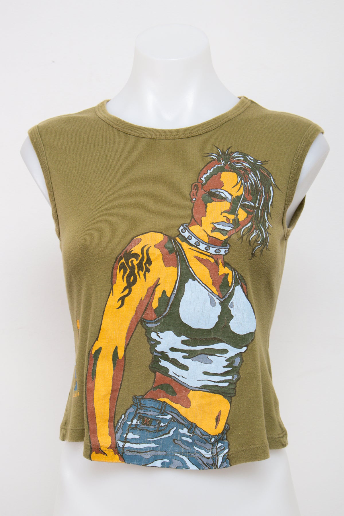 #086 Killah. T-shirt Green | c. | Size 10