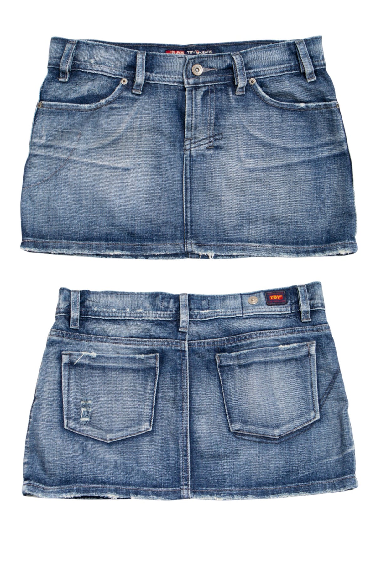 #179 Tby Jeans Mini Skirt Blue | c. 209 | Size 8