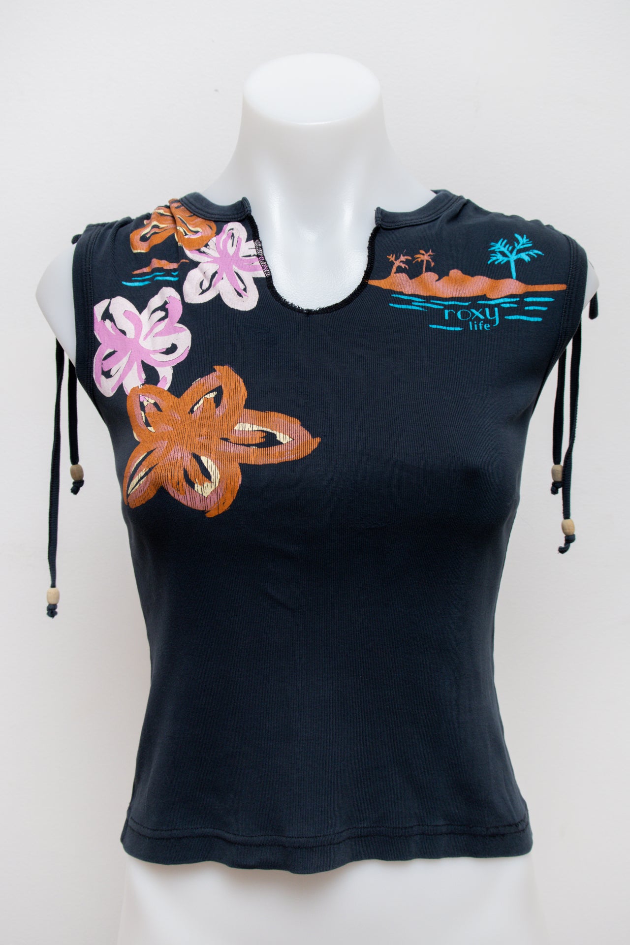 #11 Roxy Tank Top Black | c. 192 | Size 8