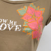#161 Bsk T-shirt Brown | c. 206 | Size 8