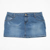 #053 Wear It Declare It Mini Skirt Blue | c. 204 | Size 12