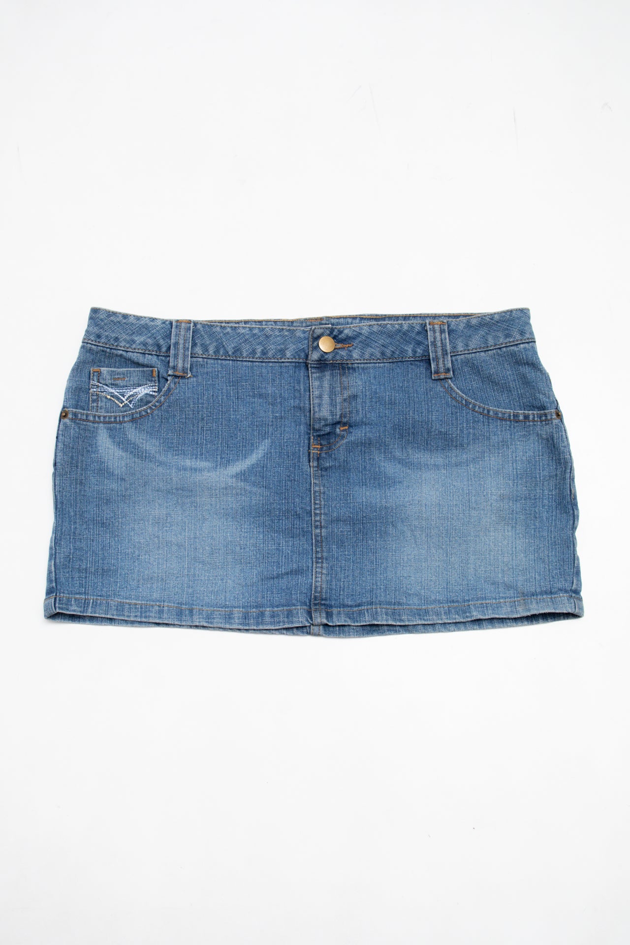 #053 Wear It Declare It Mini Skirt Blue | c. 204 | Size 12