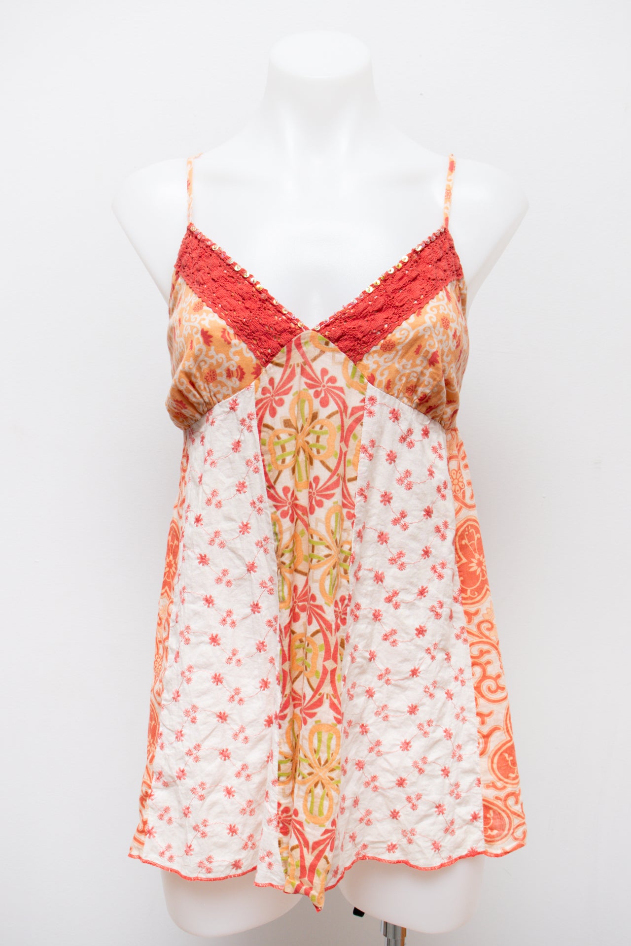 #17 Cami Top Orange | c. 193 | Size 10
