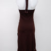 #071 Le Chateau Halter Top Brown | c. 201 | Size 8