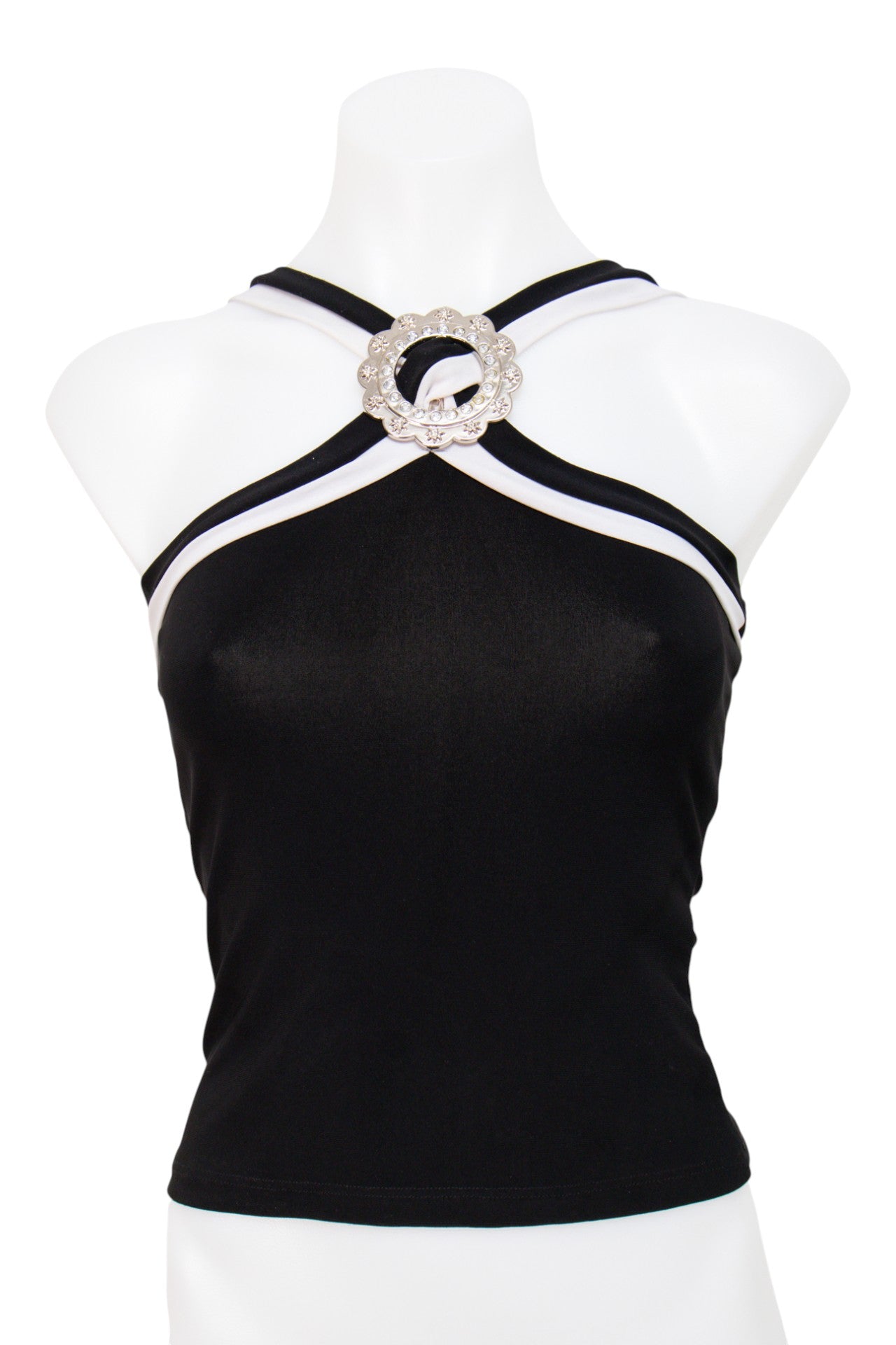 #037 Codigo Halter Top Black | c. 199 | Size 8