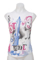 #063 Bershka Tank Top White | c. 199 | Size 8