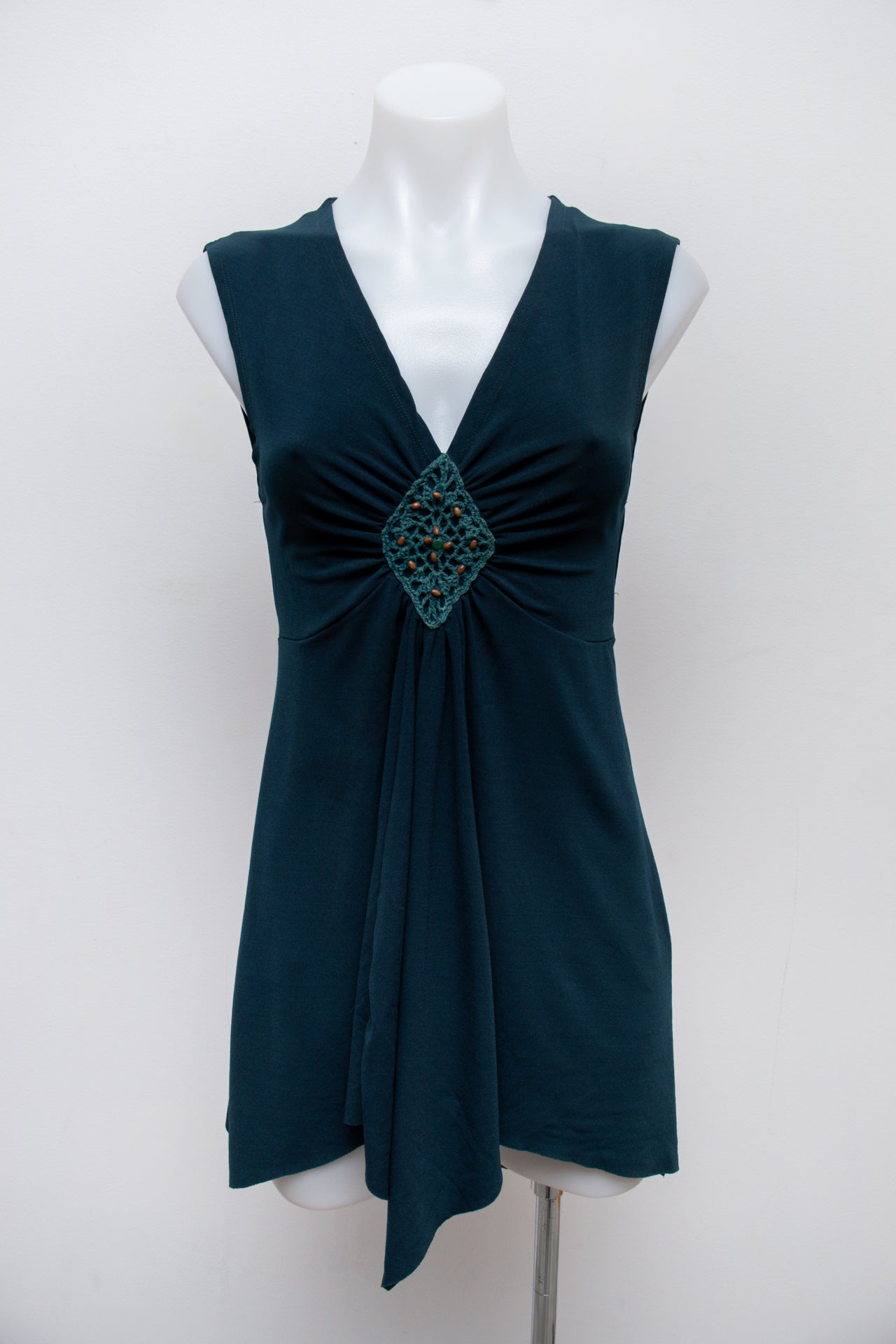 #38 Daniel Laurent Cami Top Green | c. 192 | Size 8