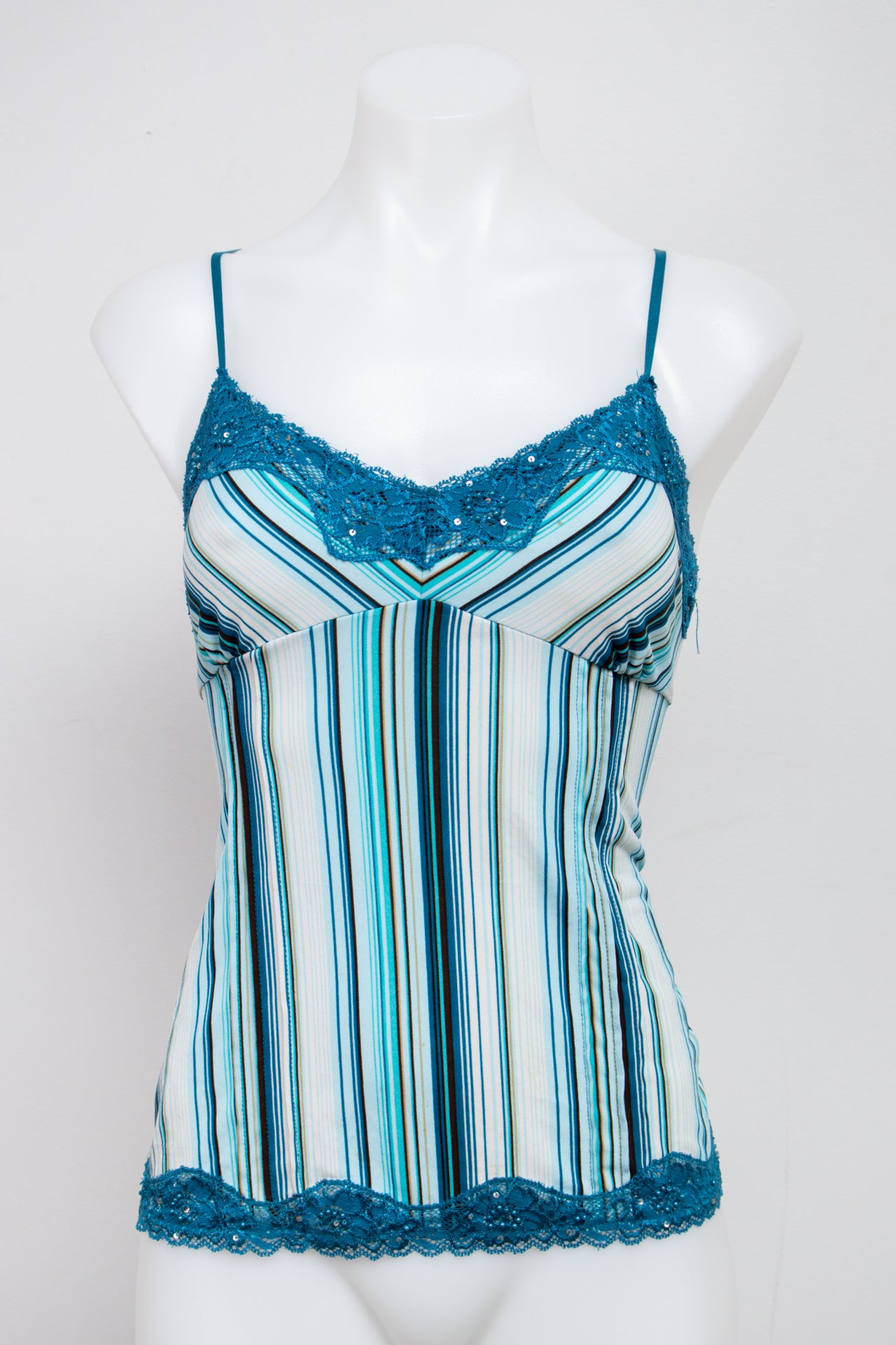 #007 No Boundaries Cami Blue | c. 213 | Size 12/14