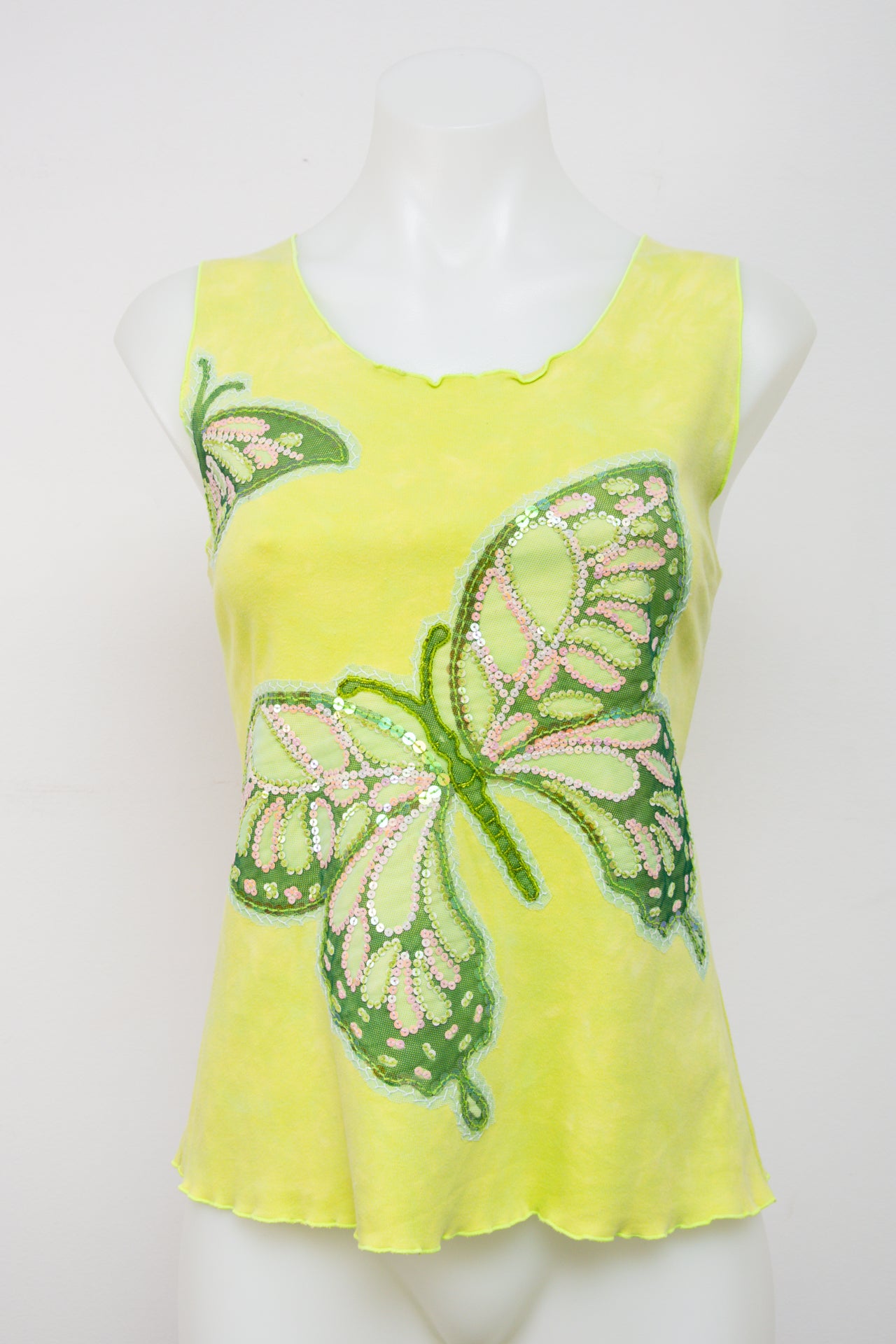 #048 Tank Top Yellow | c. 201 | Size 8