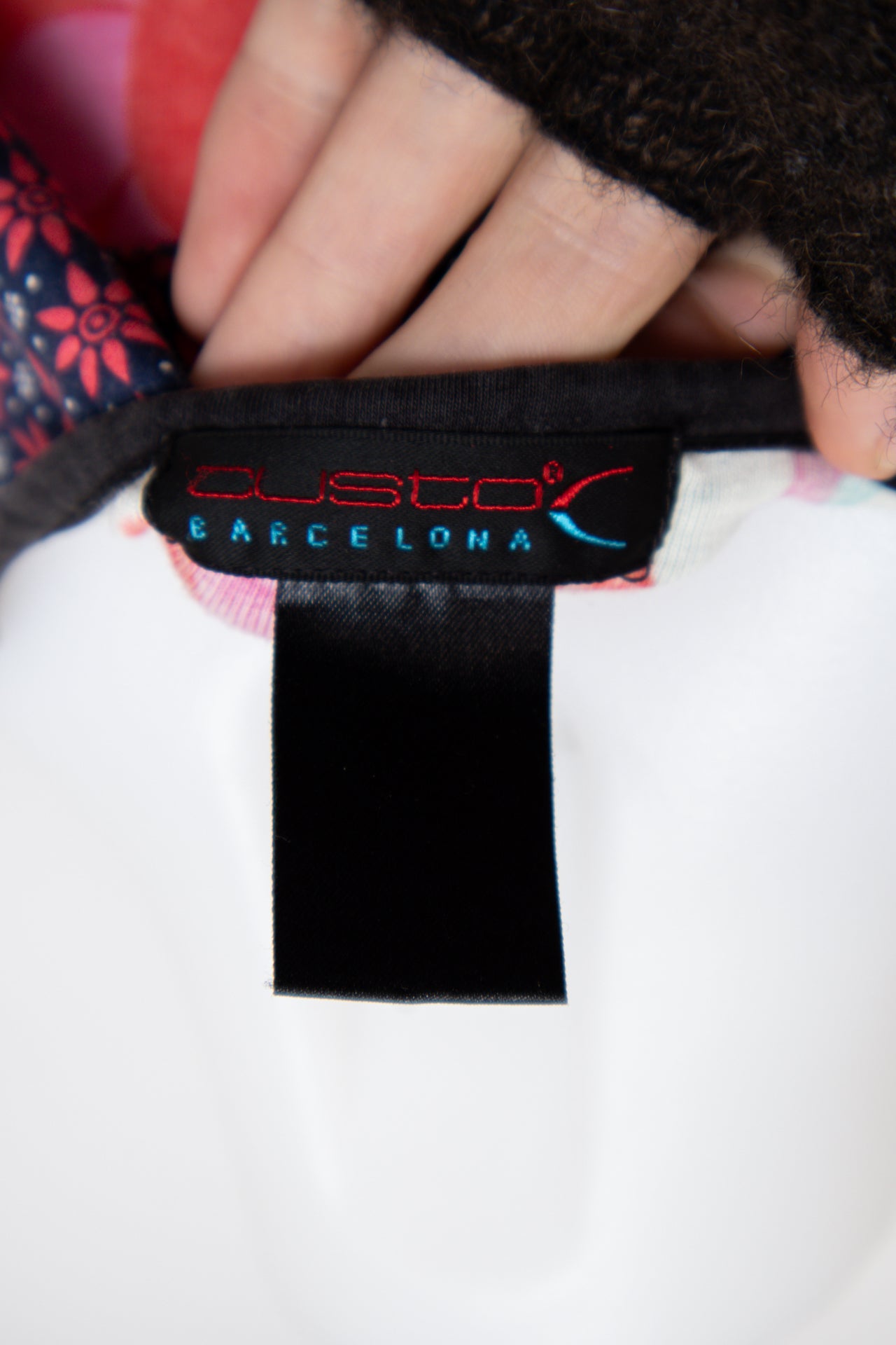#08 Custo Barcelona Tank Top Black | c. 197 | Size 8