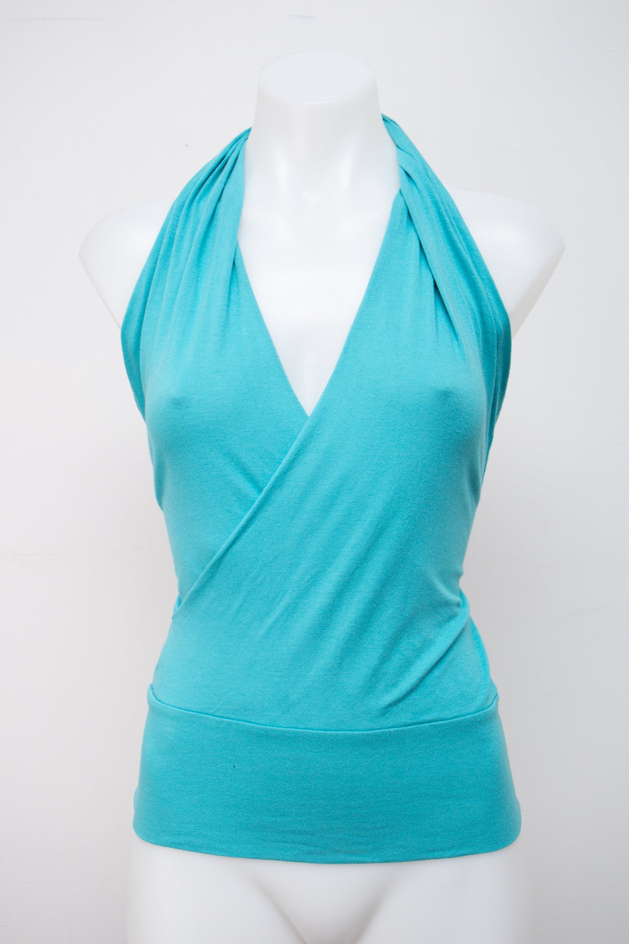 #215 Terranova Halter Top Blue | c. 199 | Size 8