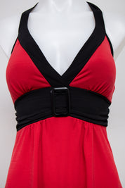 #027 Bcx Halter Red | c. 213 | Size 8