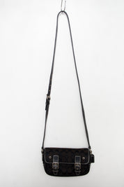 #172 Coach Shoulder Bag Black | c. 187 | Size