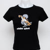 #74 Spirit T-shirt Black | c. 196 | Size 8/10
